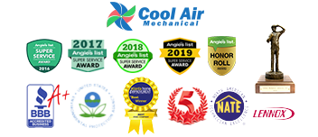 Cool Air Mechanical Awards